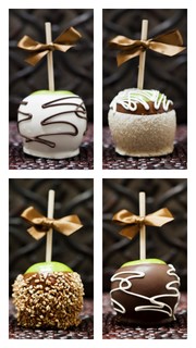 Caramel Apple Favors-Wedding and Party Favors, Caramel Apple Favors, Caramel Pretzel Favors, Caramel Marshmallows, Custom Gift Tags, Gourmet Wedding Gifts, Bride and Groom Caramel Apples, Bridal Shower Favors, Baby Shower Favors