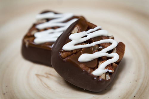 Pecan Caramels - 1/2 Dozen-